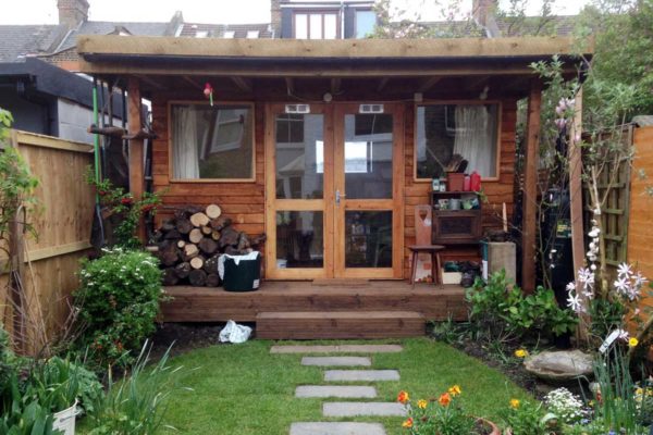 Garden room in North London, 1