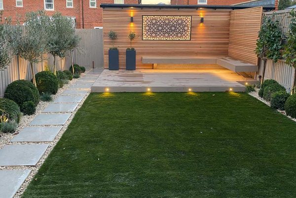 New Build Back Garden in Radlett